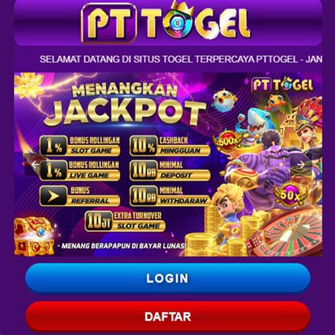 Daftar dan Login PTTOGEL .